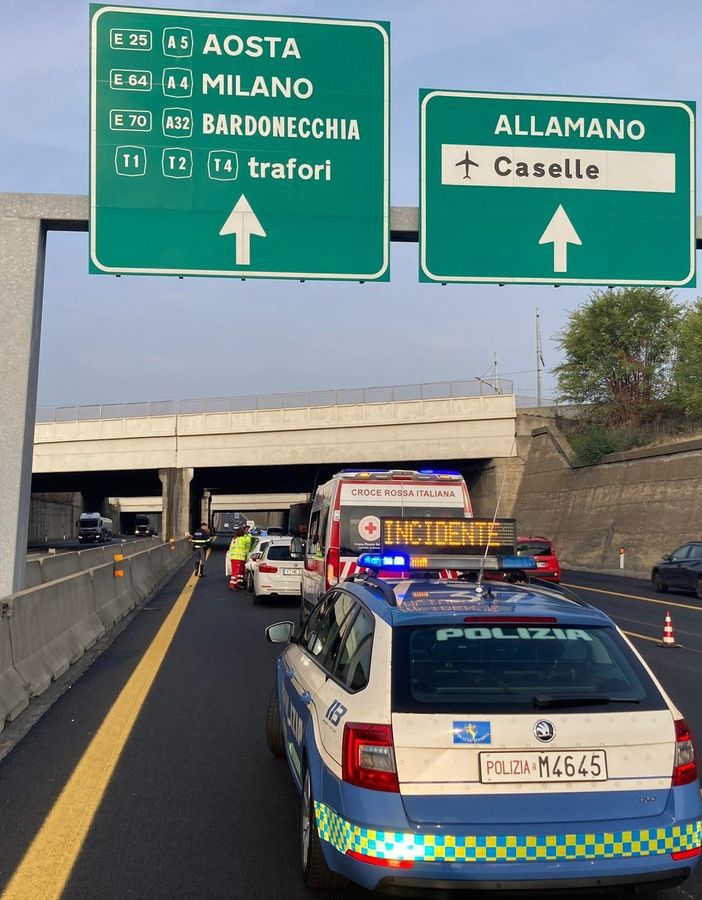 tamponamento in tangenziale