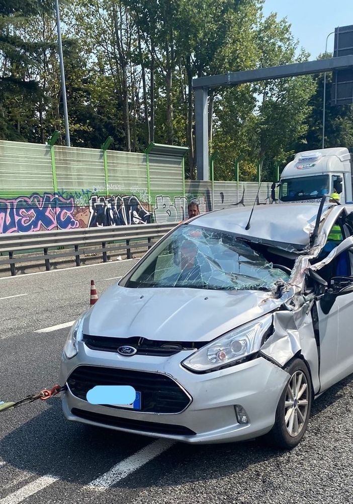 incidente in tangenziale