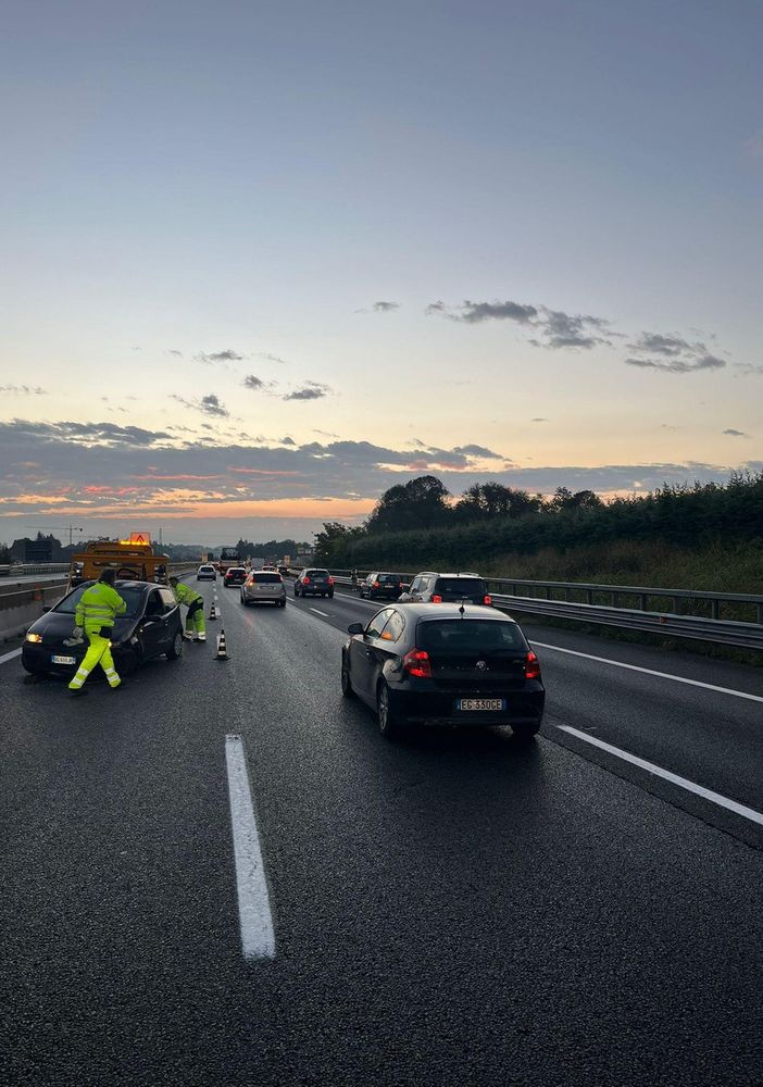incidente in tangenziale