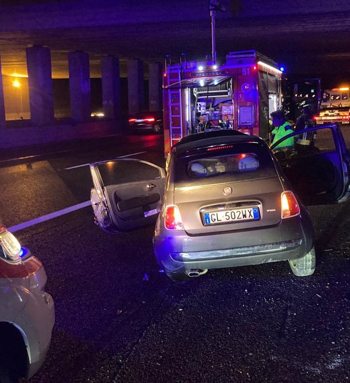 Non c’è pace in tangenziale: auto perde una ruota e colpisce un veicolo in transito: un ferito