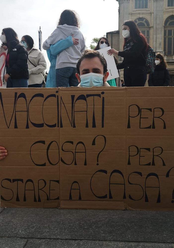 La protesta degli infermieri