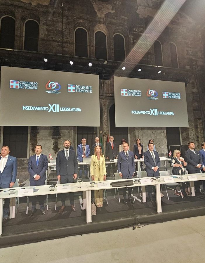 Alle Ogr si insedia il Consiglio Regionale Cirio bis