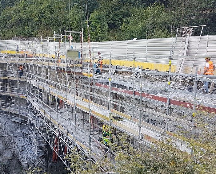 Avanzano gli interventi sul ponte &quot;Rio Pontet&quot; lungo la statale 24 del Monginevro