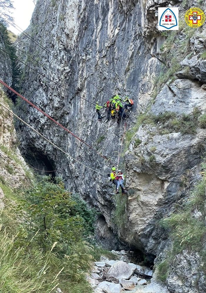 intervento soccorso alpino
