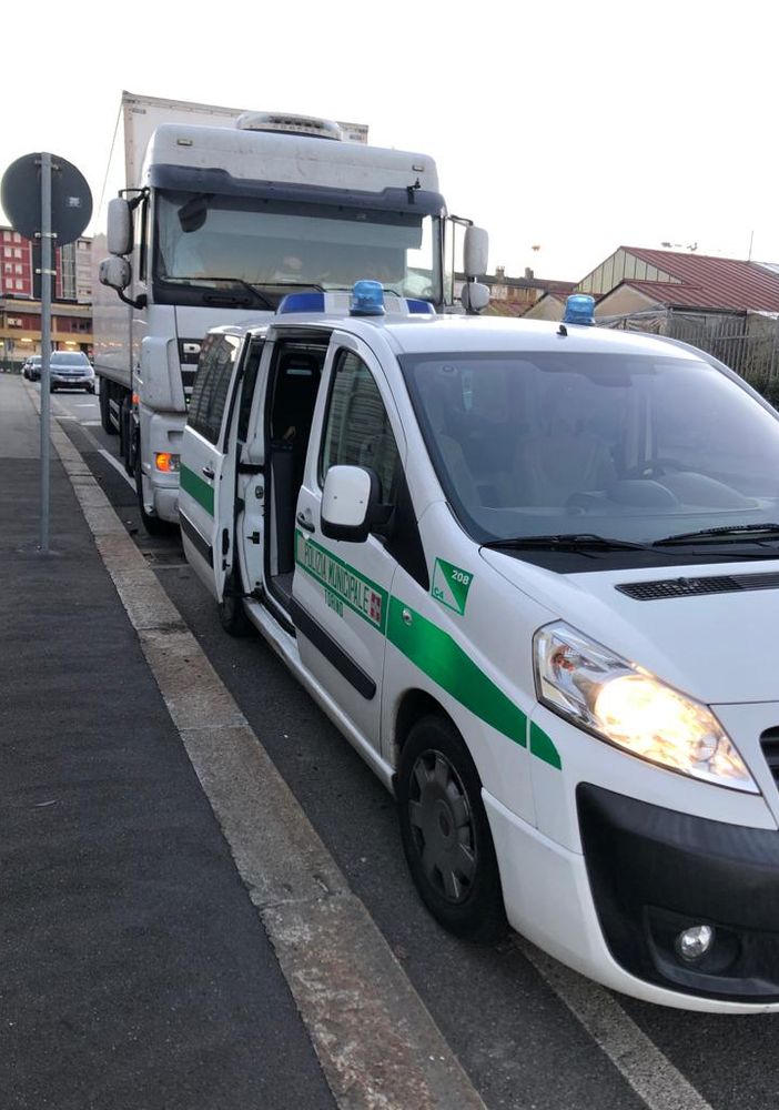auto della Polizia Municipale