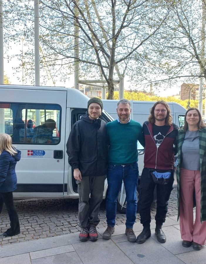 Da Torino all'Ucraina: una seconda carovana di solidarietà è partita dalla sede di Città metropolitana