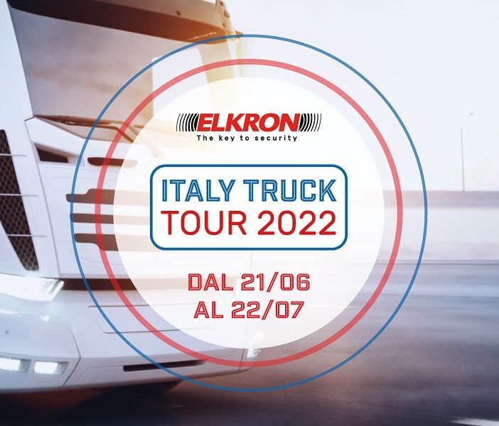 Elkron lancia &quot;Italy Truck Tour 2022&quot;, la presentazione del nuovo sistema antintrusione MP 3000 a distributori e installatori