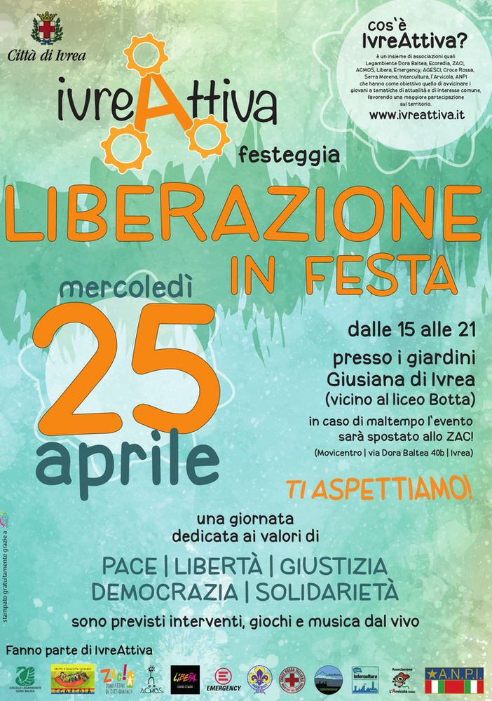 Ivrea, tutto pronto per le celebrazioni della Liberazione