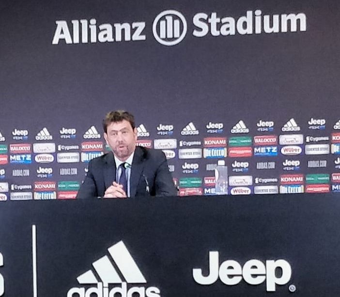 Andrea Agnelli e Pavel Nedved, presidente e vicepresidente della Juve, insieme al dg Maurizio Arrivabene Andrea Agnelli e Pavel Nedved, presidente e vicepresidente della Juve, insieme al dg Maurizio Arrivabene