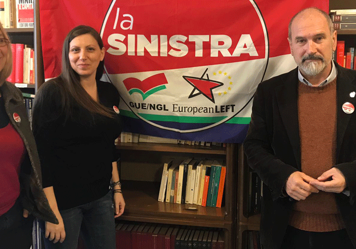 Elezioni Europee, presentati i candidati de La Sinistra: “Salvini sciolga le organizzazioni fasciste”