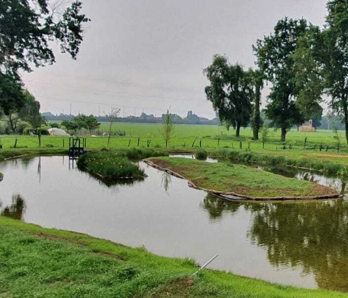 laghetto del parco di stupinigi
