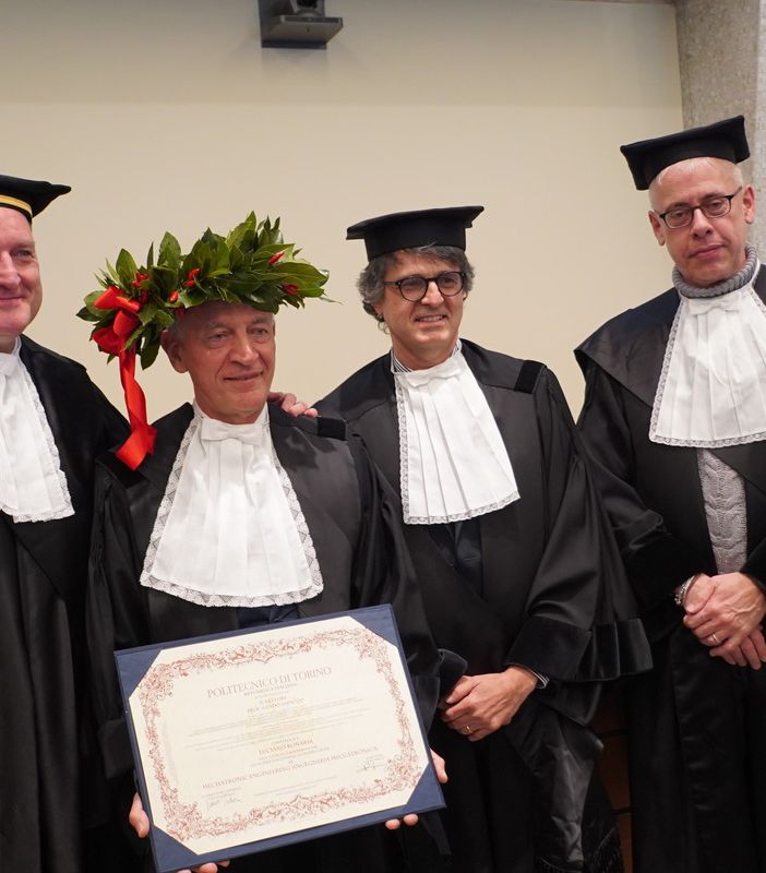 cerimonia di consegna della laurea honoris causa