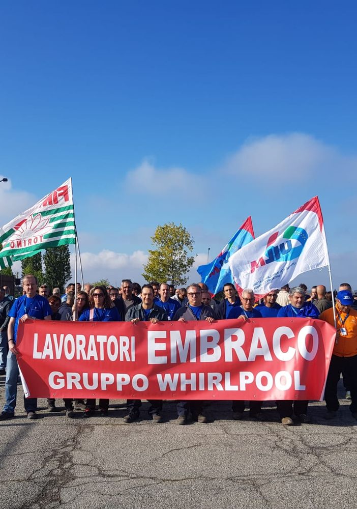 Embraco, nuovo presidio davanti a Riva di Chieri. E domani si va a Roma