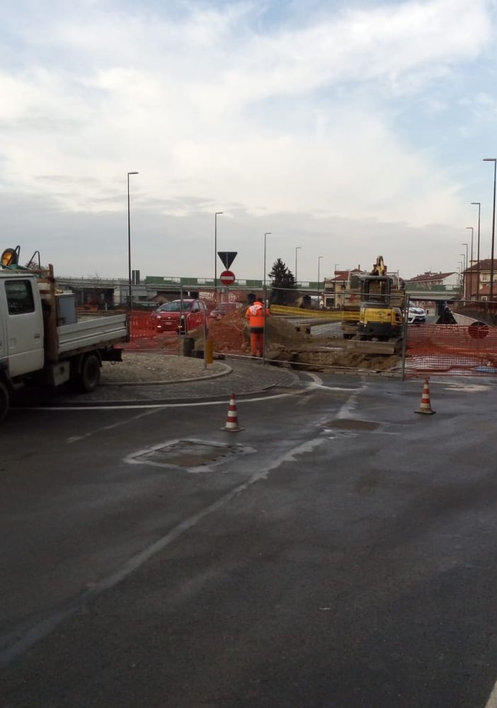 code e rallentamenti al traffico rischiano di durare fino al 24 dicembre a Moncalieri