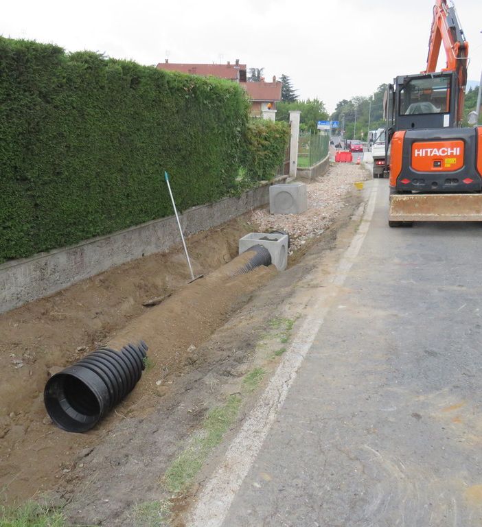 Giaveno, iniziati i lavori in via Selvaggio