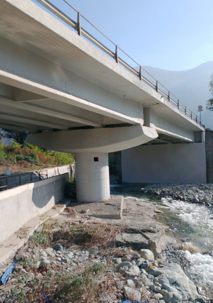 Strada provinciale 1: prosegue, al km 31, la manutenzione straordinaria del ponte sulla Stura di Lanzo