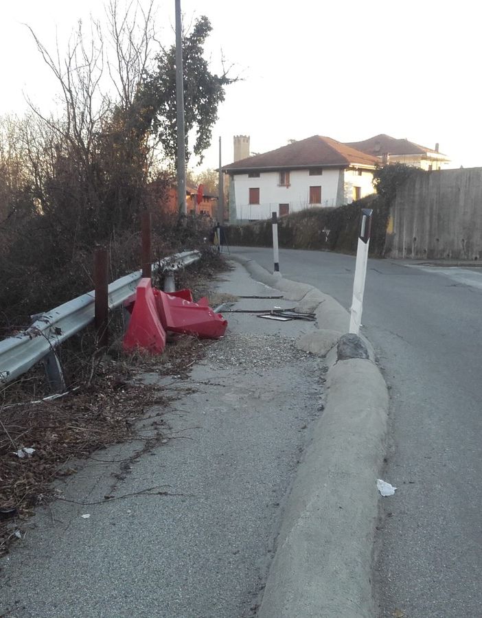 Al via i lavori di consolidamento della scarpata sulla sp 723 di Rivara