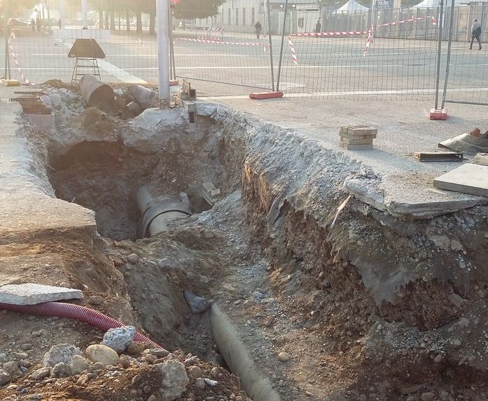 Partono i cantieri in piazzale Grande Torino: scavi fino a gennaio 2019