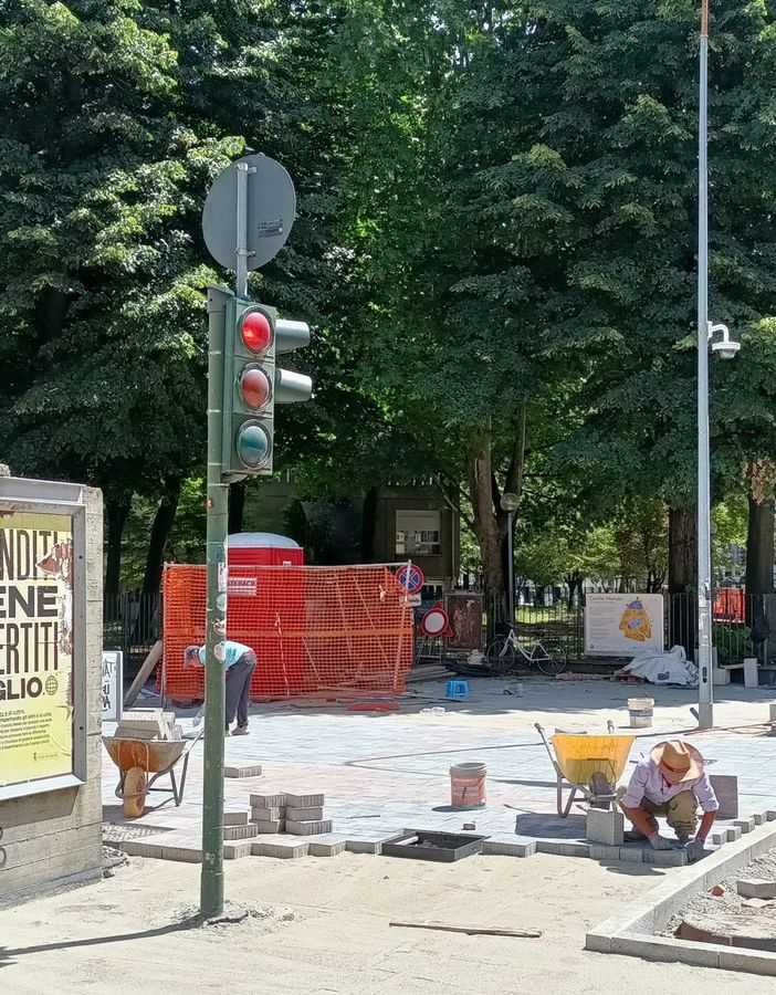 Aurora sempre più a misura di cittadino grazie agli interventi di moderazione del traffico [FOTO]