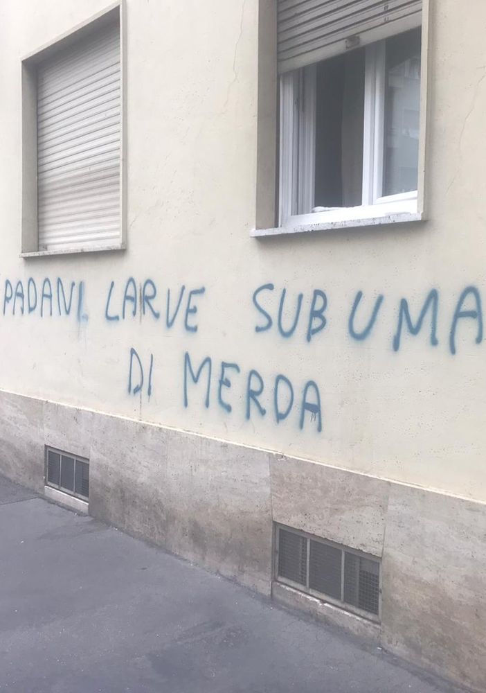 Preioni: “A Torino ancora scritte d’odio contro la Lega e nessuno le cancella”