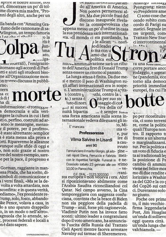 Lettera minatoria alla promotrice della pedonalizzazione di Borgo Dora