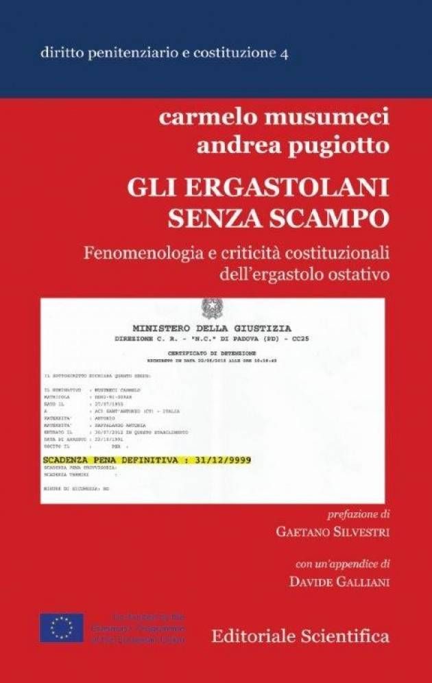 Torino, si presenta “Ergastolani senza scampo”