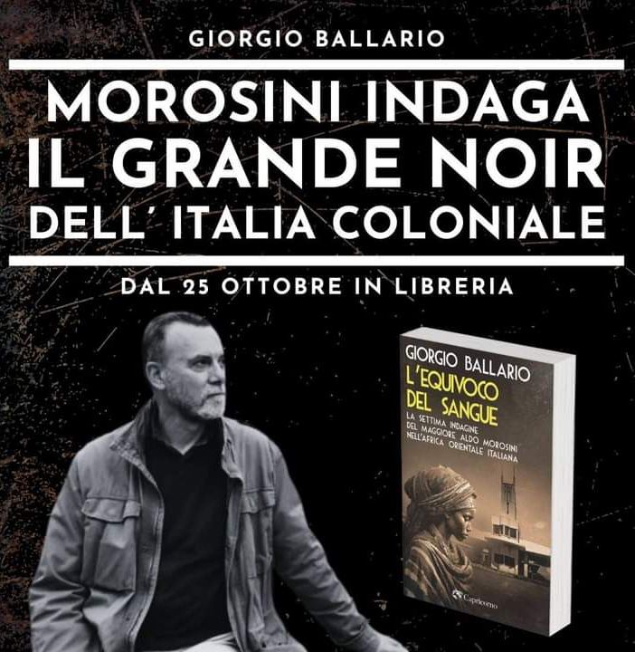 Con &quot;L'equivoco del sangue&quot; il Maggiore Morosini torna in libreria