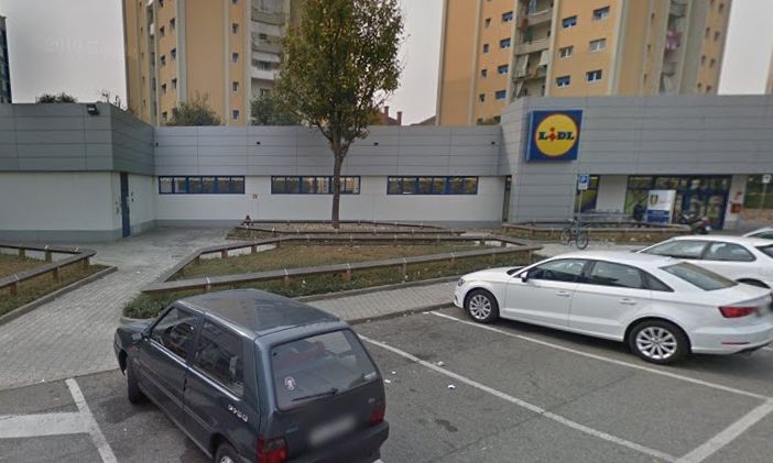 Immagine di repertorio: il vecchio Lidl, trasferitosi in via Bologna