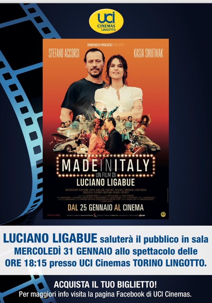 Il Liga presenta il suo nuovo film: attese folle di fan a Uci Cinema Lingotto