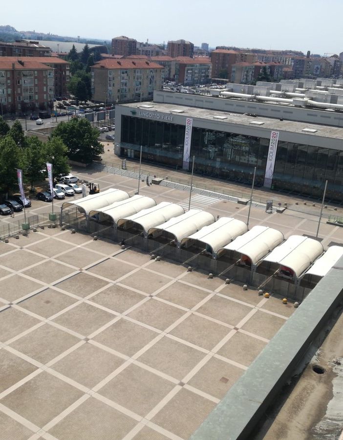 Lingotto Fiere dall'alto