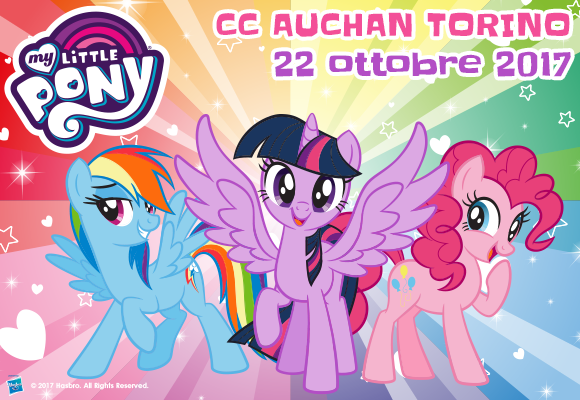 Domenica da sogno per i bimbi: all'Auchan arrivano i My little pony
