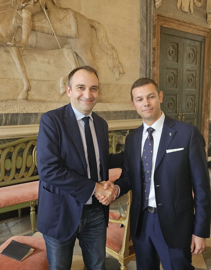 Il sindaco Lo Russo e il nuovo assessore alla Sicurezza Marco Porcedda