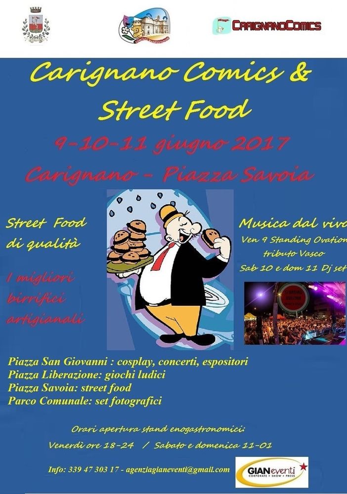 Carignano Comics &amp; Street Food