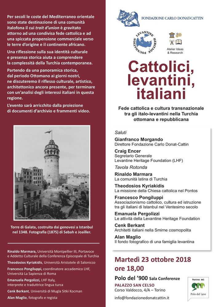 Cattolici, levantini, italiani: un interessante convegno al Polo del '900