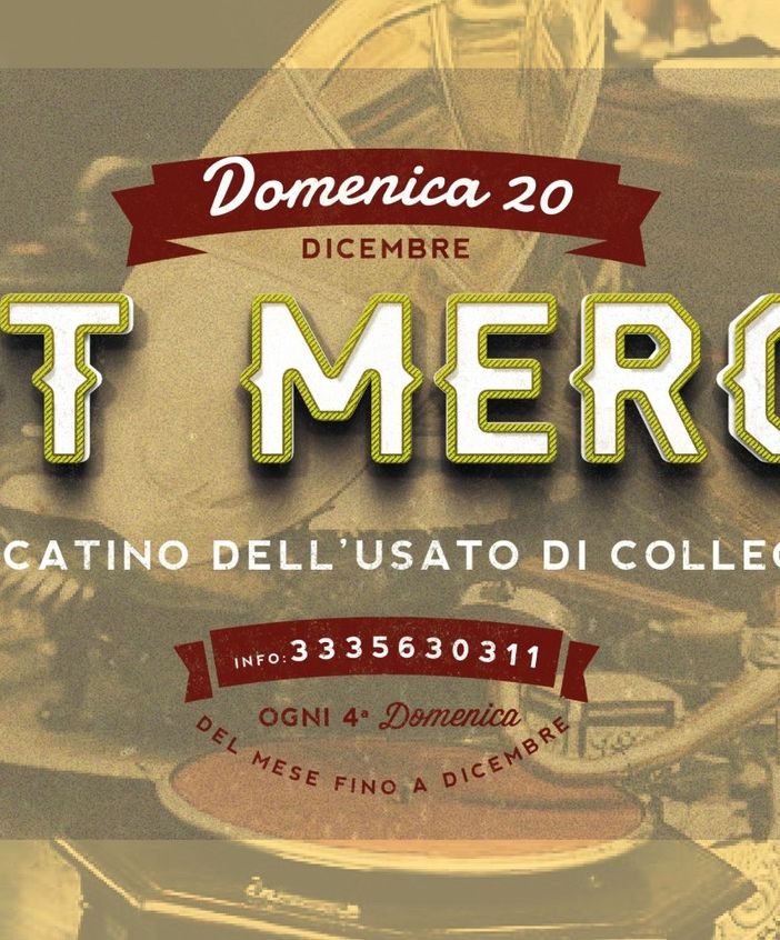 a Collegno torna domenica l'appuntamento con il mercatino dell'usato