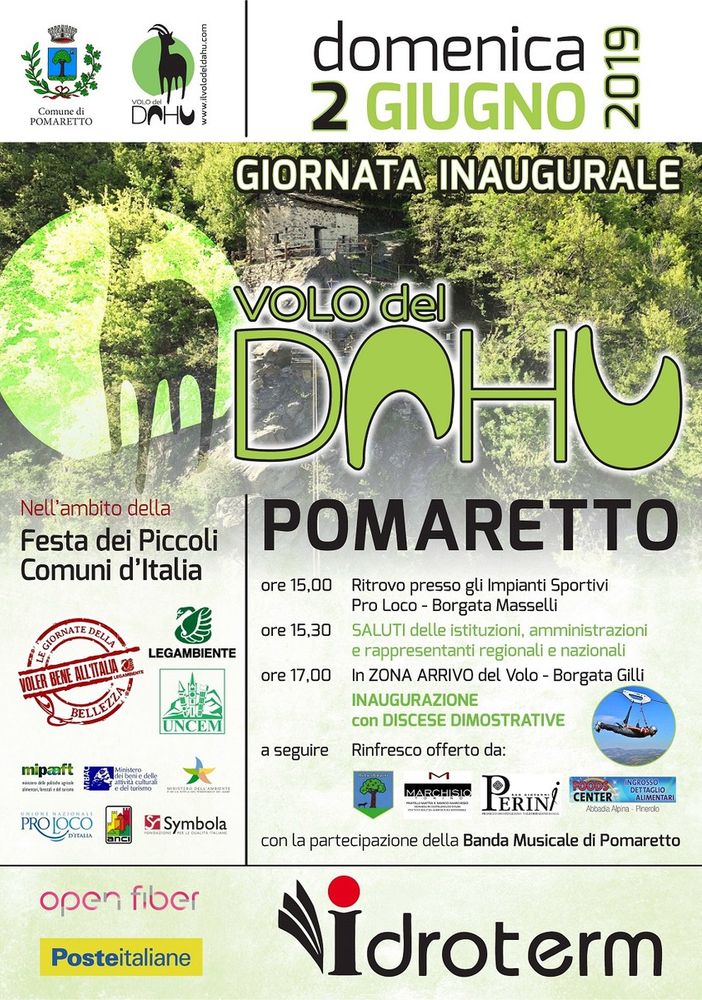 A Pomaretto domenica la festa nazionale dei piccoli Comuni