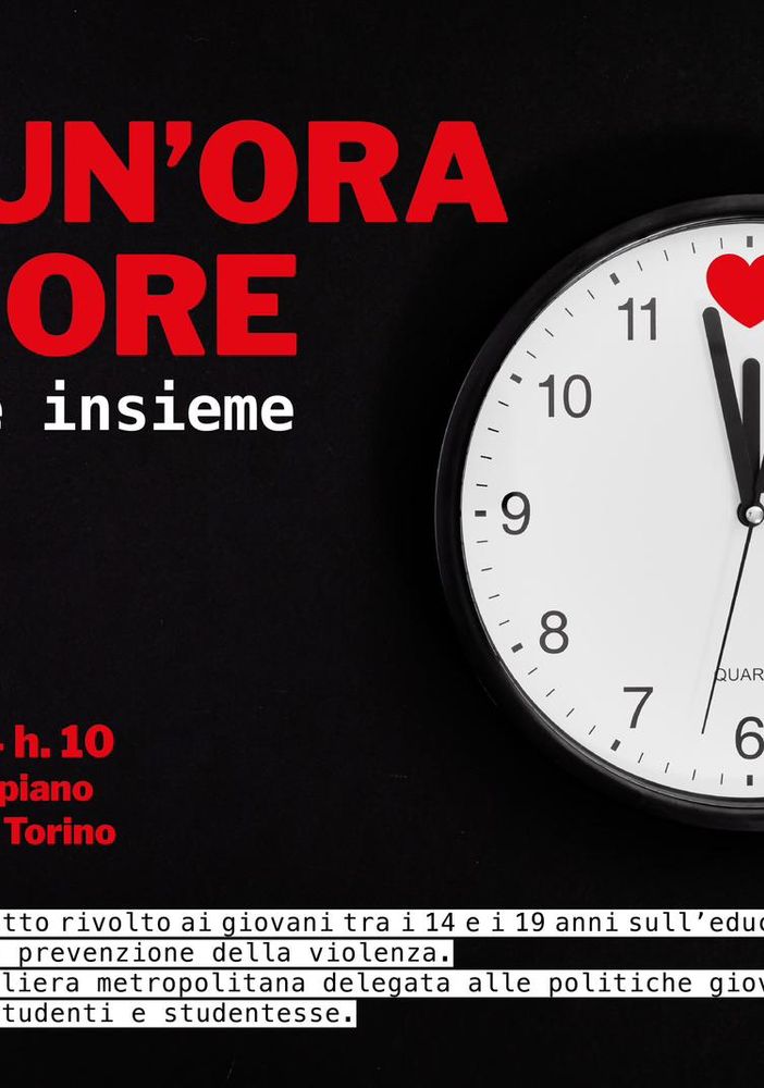 &quot;Per un’ora d’amore&quot;: il progetto di Città metropolitana per educare a un’affettività consapevole