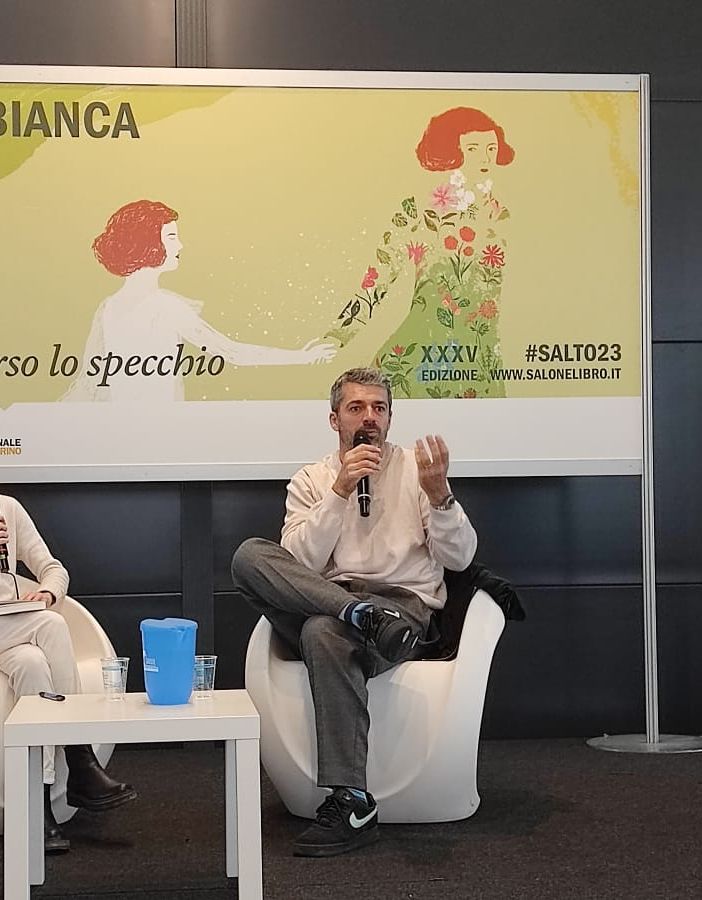 luca argentero al salone 2023