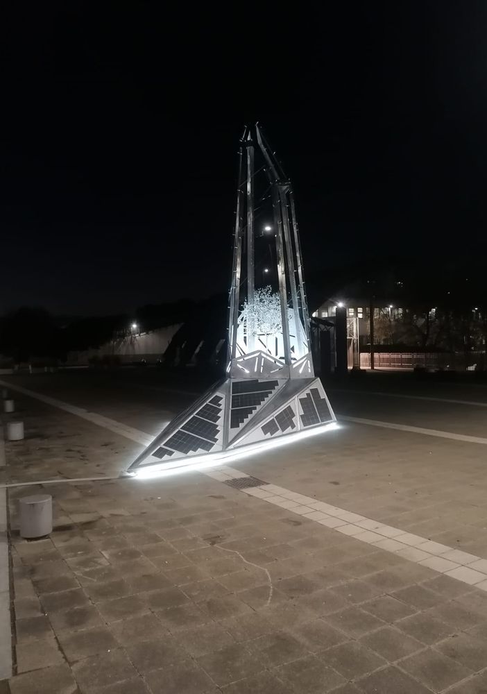 A Torino una Luce d'Artista alimentata a pannelli solari
