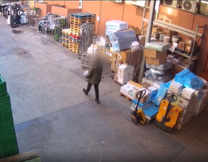 Immagini di videosorveglianza