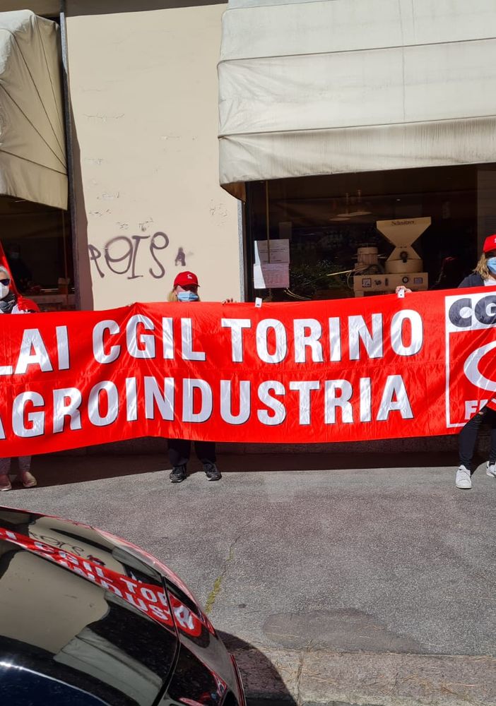 Protesta di lavoratori