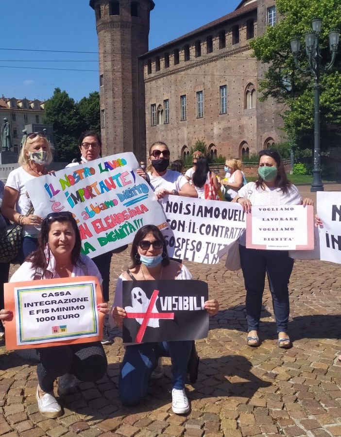L'appello delle addette alle mense scolastiche: “Noi abbandonati, senza stipendio e in attesa di nuovo contratto nazionale” (VIDEO)
