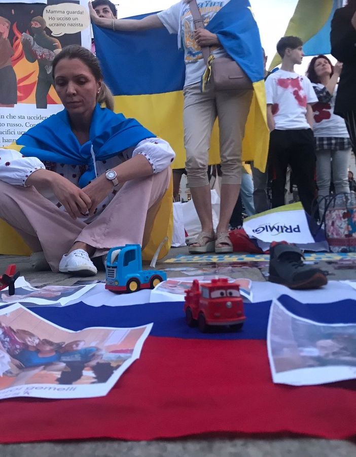 manifestazione pro ucraina