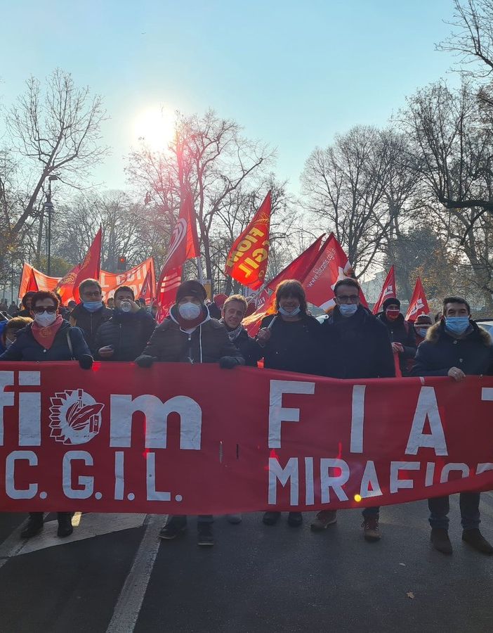 Cgil e Uil soddisfatti per l'alta partecipazione allo sciopero generale