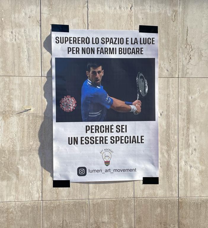 manifesto anti Djokovic