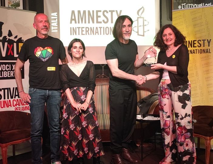 manuel agnelli premiato a torino