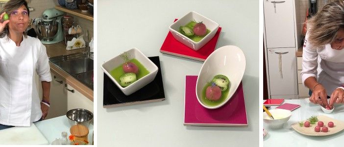 La videoricetta: Marzia Riva con i Dango all'acqua di zucchini piccanti e Nergi