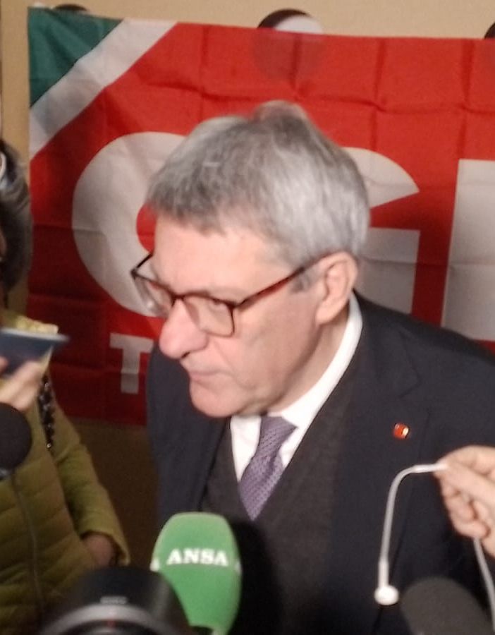 Il segretario generale della Cgil Maurizio Landini