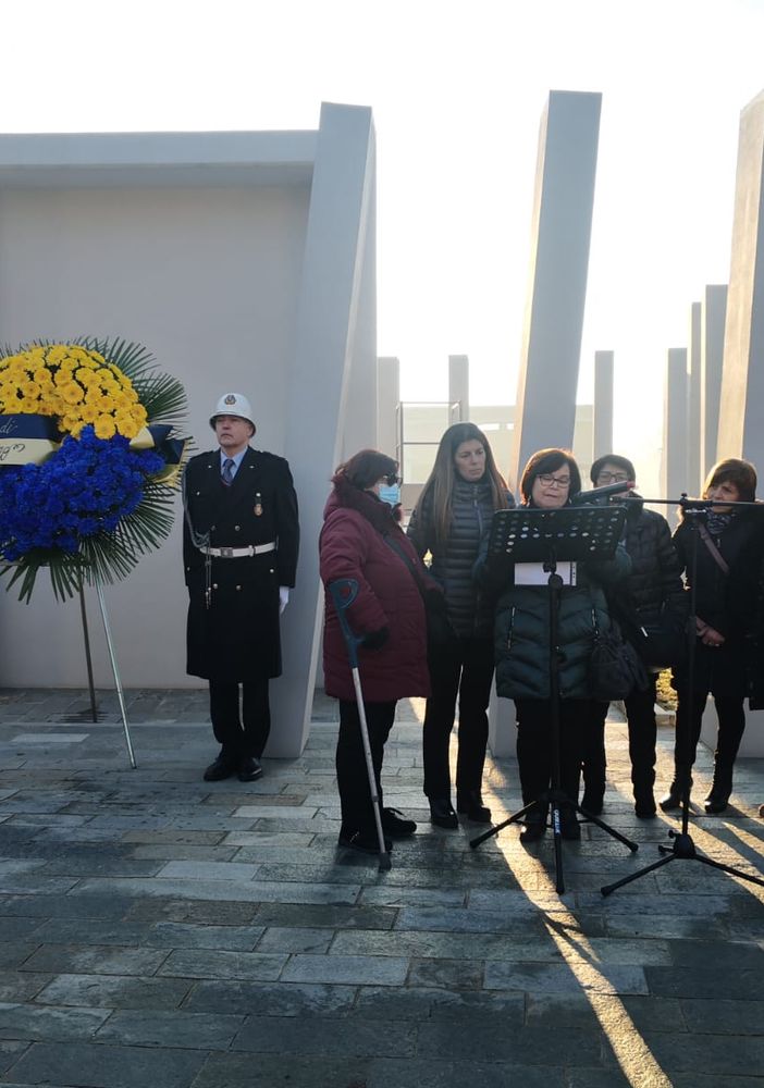 memoriale ThyssenKrupp al cimitero di Torino