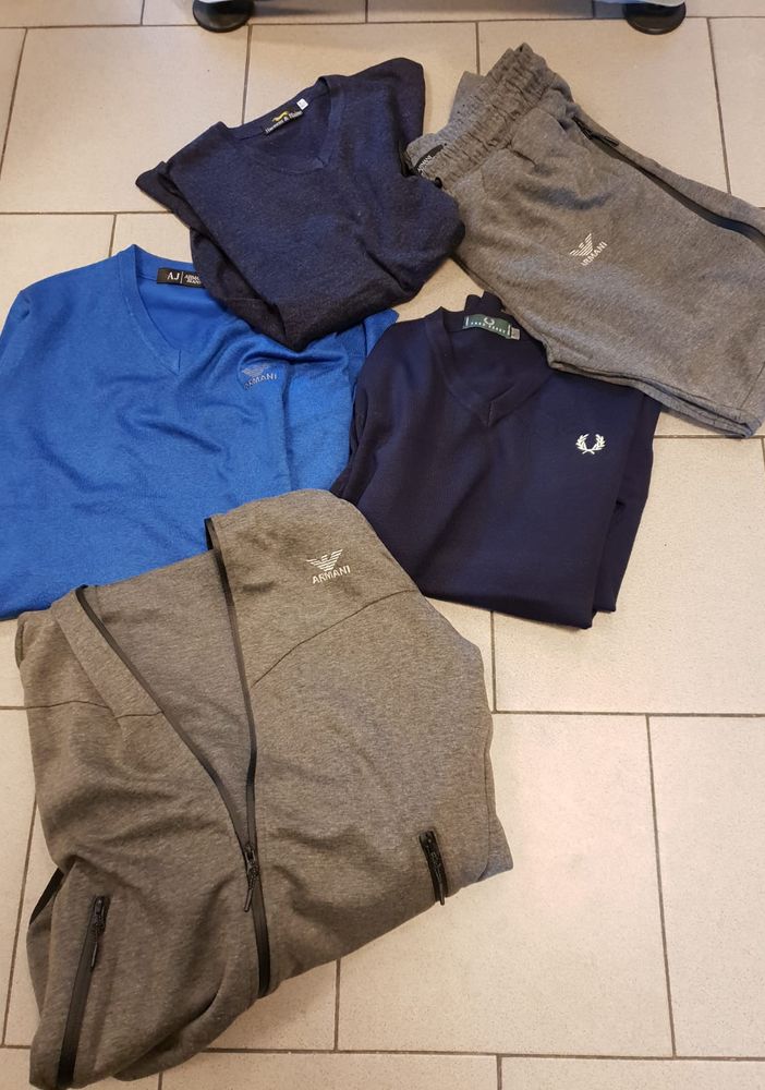 Sequestrate centinaia di capi d'abbigliamento contraffatti al Barattolo